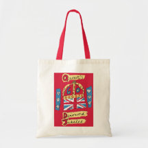 The Queen's Diamond Jubilee Tote Bags