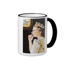 The Queen's 'picked a' Diamond Jubliee Mug