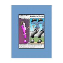 The Question Police Cartoon Real Post Cards