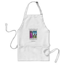 The Question Police Cartoon Unique Funny Apron
