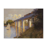 The Railway Bridge at Argenteuil Post Card