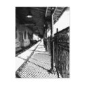 The Railway Station  black and white sketch postcards