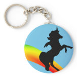 " The Rainbow Unicorn " Keychain