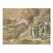 The Raising of Lazarus 2 Post Card