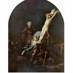 The Raising Of The Cross. By Rembrandt Van Rijn photo sculptures