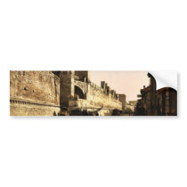 The ramparts, Avignon, Provence, France classic Ph Bumper Sticker
