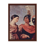 The Rape Of Helen Detail By Reni Guido postcards