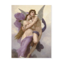 The Rapture of Psyche by William Bouguereau Postcards