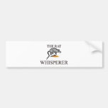 The Rat Whisperer Bumper Sticker