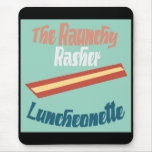 The Raunchy Rasher Luncheonette mousepads