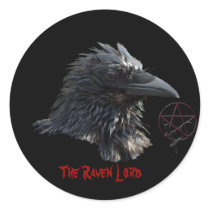 "The Raven Lord" Sticker