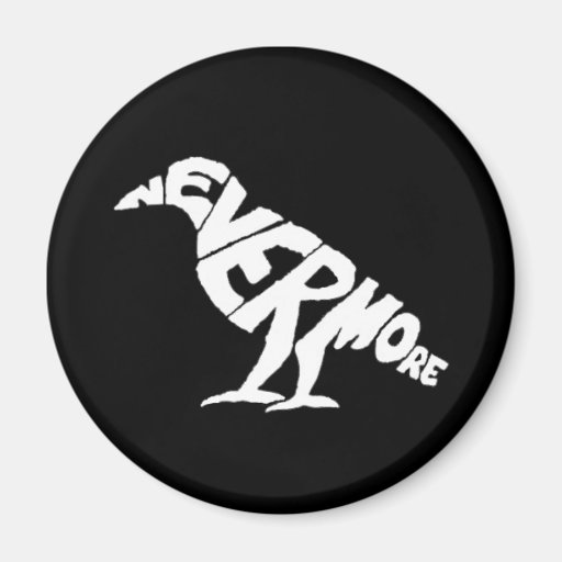 The Raven Refrigerator Magnet