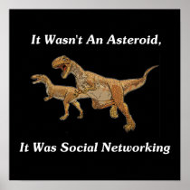 The Real Cause Of Dinosaur Extinction Print