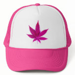 "THE REAL MEDICAL CANNABIS LEAF"- PINK KUSH hats