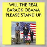 THE REAL OBAMA AKA THE CANDYMAN OR MESSIAH posters