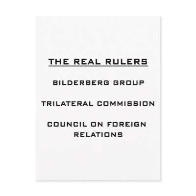 The Real Rulers Post Card by Chorlton
