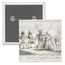 The Reconciliation Between Britannia America Pinback Button