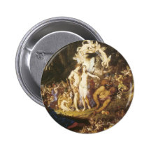 The Reconciliation Of Oberon And Titania,1847 Pinback Buttons