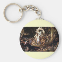The Reconciliation of Titania and Oberon Key Chain