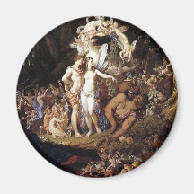 The Reconciliation of Titania and Oberon Refrigerator Magnet
