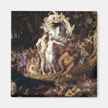 The Reconciliation of Titania and Oberon Fridge Magnets