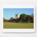 The Recreation Ground and Church at Wingrave Mouse Pad