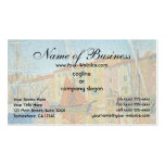 The Red Buoy (La Bouée Rouge) by Paul Signac Business Card Templates