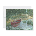 The Red Canoe Personalized Invitation