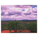 The Red Center, Mount Conner in background, Austra Personalized Flyer