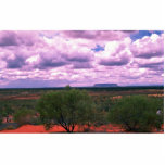The Red Center, Mount Conner in background, Austra Cut Outs