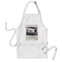 The Red Cross Alone Can Give Immediate Assistance Apron