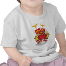 The Red Frog Legion Baby Clothes t-shirts