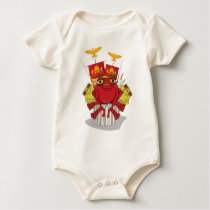 The Red Frog Legion Baby Clothes t-shirts