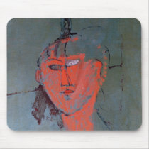 The Red Head, c.1915 Mousepads