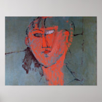 The Red Head, c.1915 Poster