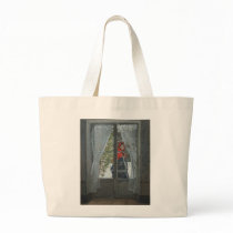 The Red Kerchief, Portrait of Mrs. Monet (1873) Canvas Bag