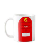 The Red Postbox Coffee Mugs