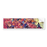 The Red Vines By Vincent Van Gogh bumper stickers