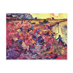 The Red Vines By Vincent Van Gogh postcards