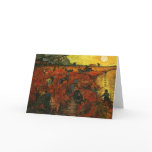The Red Vineyard at Arles cards
