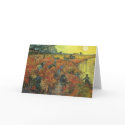The Red Vineyard by Vincent van Gogh cards