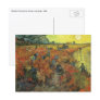 The Red Vineyard by Vincent van Gogh Postcard