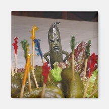 The Relish Tray Revolt Fridge Magnet