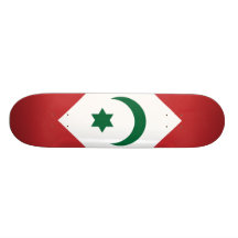 the Republic the Rif, Morocco Skate Deck