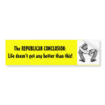 The REPUBLICAN CONCLUSION: