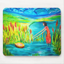 The Rescue of Moses in the Reeds Mouse Pads