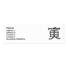 The Respect Tiger Profile Card Business Card Template