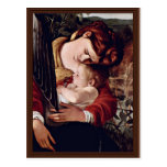 The Rest On The Flight Into Egypt  By Michelangelo Post Cards