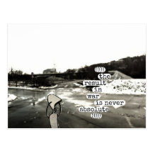 the result in war is never absolute post cards