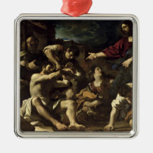 The Resurrection of Lazarus, c.1619 Christmas Tree Ornaments